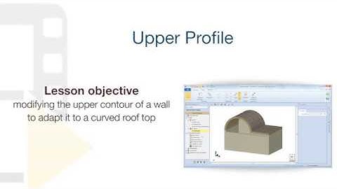 Edificius Tutorial - Modifying the top end of the wall - ACCA software