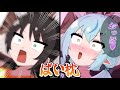 【手描き】ホロ最胸のぱい枕を堪能するスバルとラミィ【大空スバル/白銀ノエル/雪花ラミィ/BIG3/ホロライブ/切り抜き】