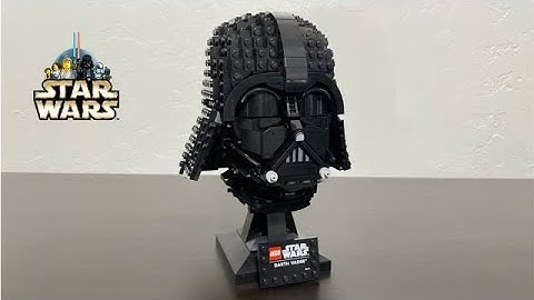 LEGO STAR WARS 75304 Darth Vader Helmet Speed Build