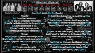 Sherbert - Howzat [No Vocals] [Jam Track] [Guitar Chords & Lyrics]