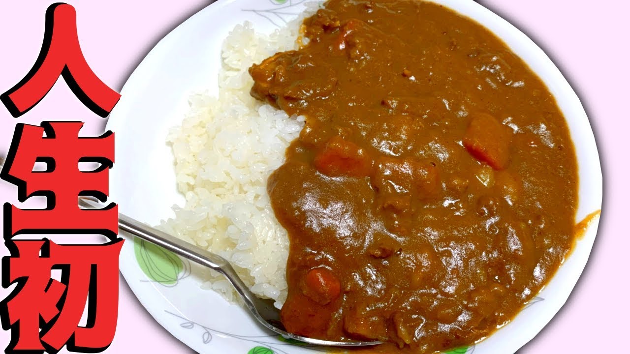 【料理初心者】一人暮らしの男がレシピを全く見ないで"カレーライス"作ってみた YouTube