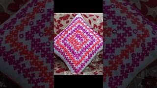 Cushioon Cover Idea to make to home|Latest Batik Cushion Cover Design#shortvideo#viral #cushioncover