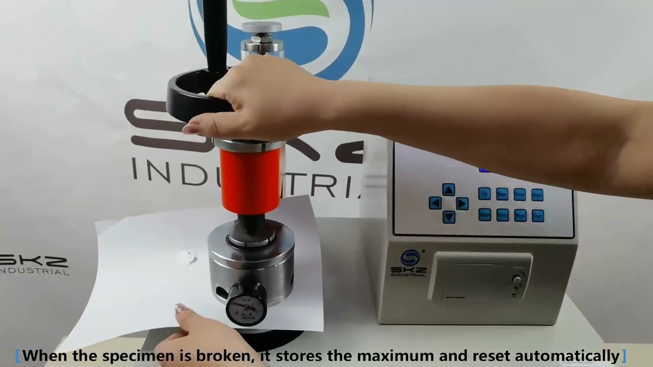 SKZ108A-lab bursting strength testing machine for paper and cardboard