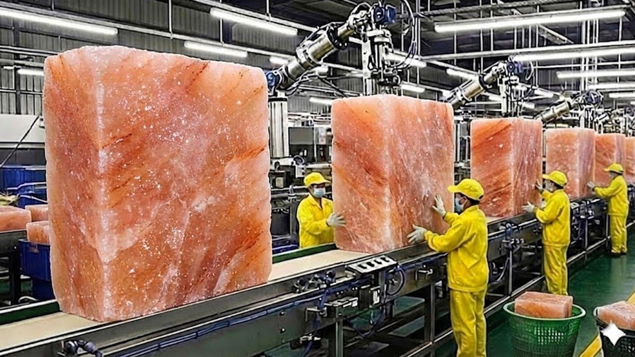 Inside the Himalayan Pink Salt Factory | How Himalayan Pink Salt is Processed For Global Export