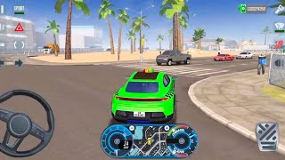 City Taxi Sim 3D - Realistic Car Driving Games Android iOS Gameplay #66 screenshot 3