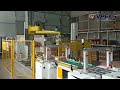 Suction cup type carton automatic palletizing robot, fully automatic palletizing machine use site