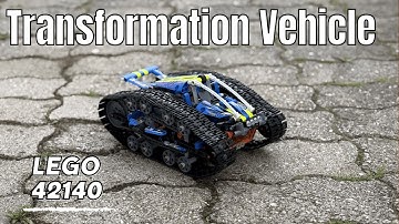 LEGO Technic 42140 App-Controlled Transformation Vehicle - Speed Build & Review