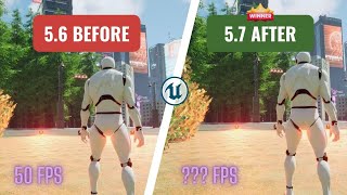 картинка: Обновление до Unreal Engine 5.7 Preview невероятно ускорило мою игру