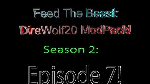 DireWolf20(DW20) ModPack Letsplay! || Season 2 Episode 7!|| Sorting and Barrels!