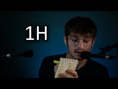 ASMR 100 PRÉNOMS en 1 HEURE