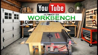 Ultimate Space-Saving Workbench Setup: Transform Your Garage with This DIY Tool Station!