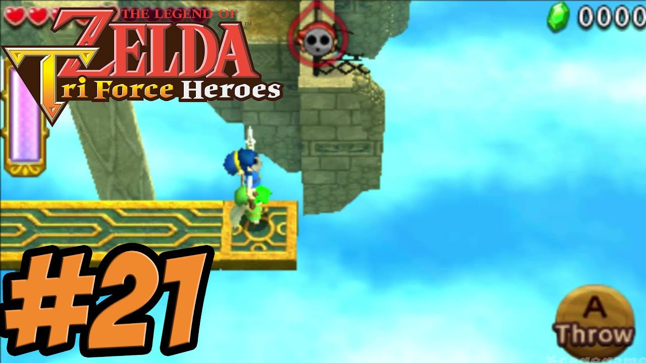 The Legend of Zelda Triforce Heroes Gameplay Walkthrough Part 21