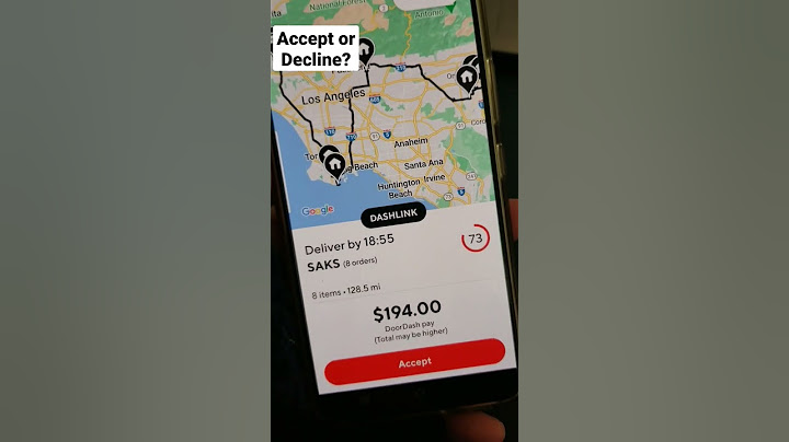 Accept or Decline? #doordash #shorts #food #ubereats #fooddelivery