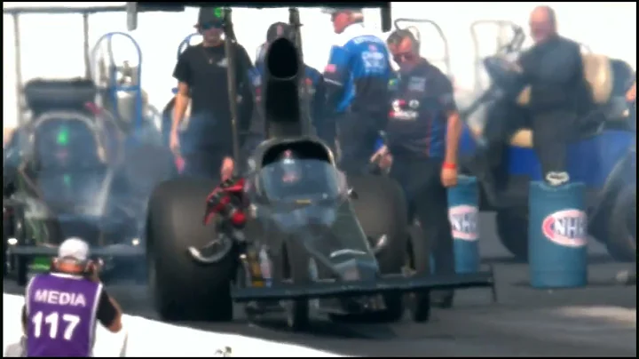 Earl Nichols Jr, Top Alcohol Dragster, Rnd 1 Quali...