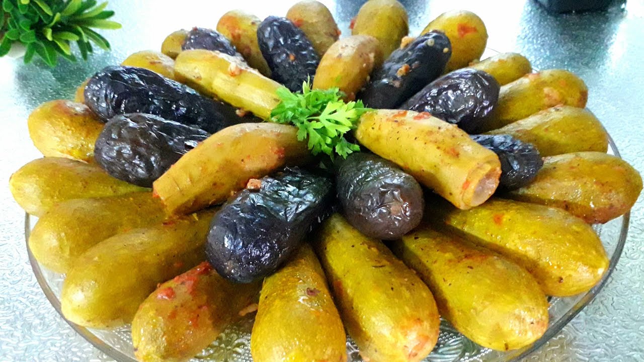 المحشي السوري على أصوله | باذنجان |كوسا | قرع| و بتتبيلة رووعة😋