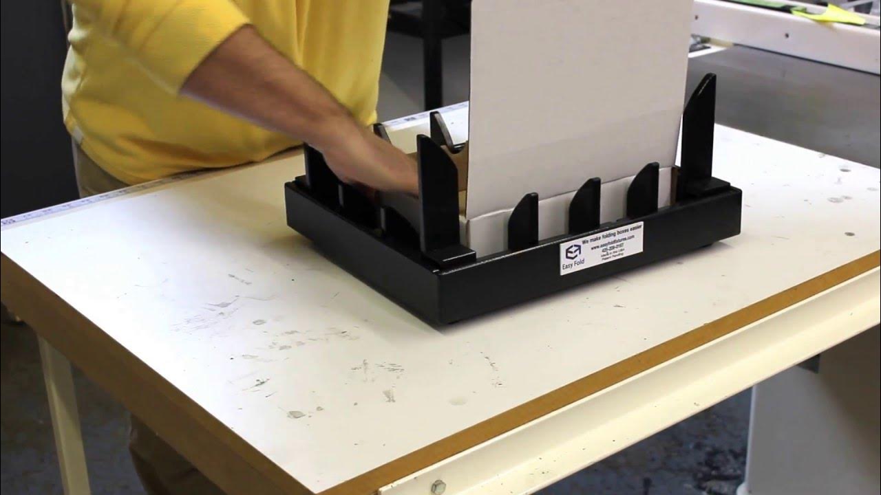 Standard ULine Box folder YouTube