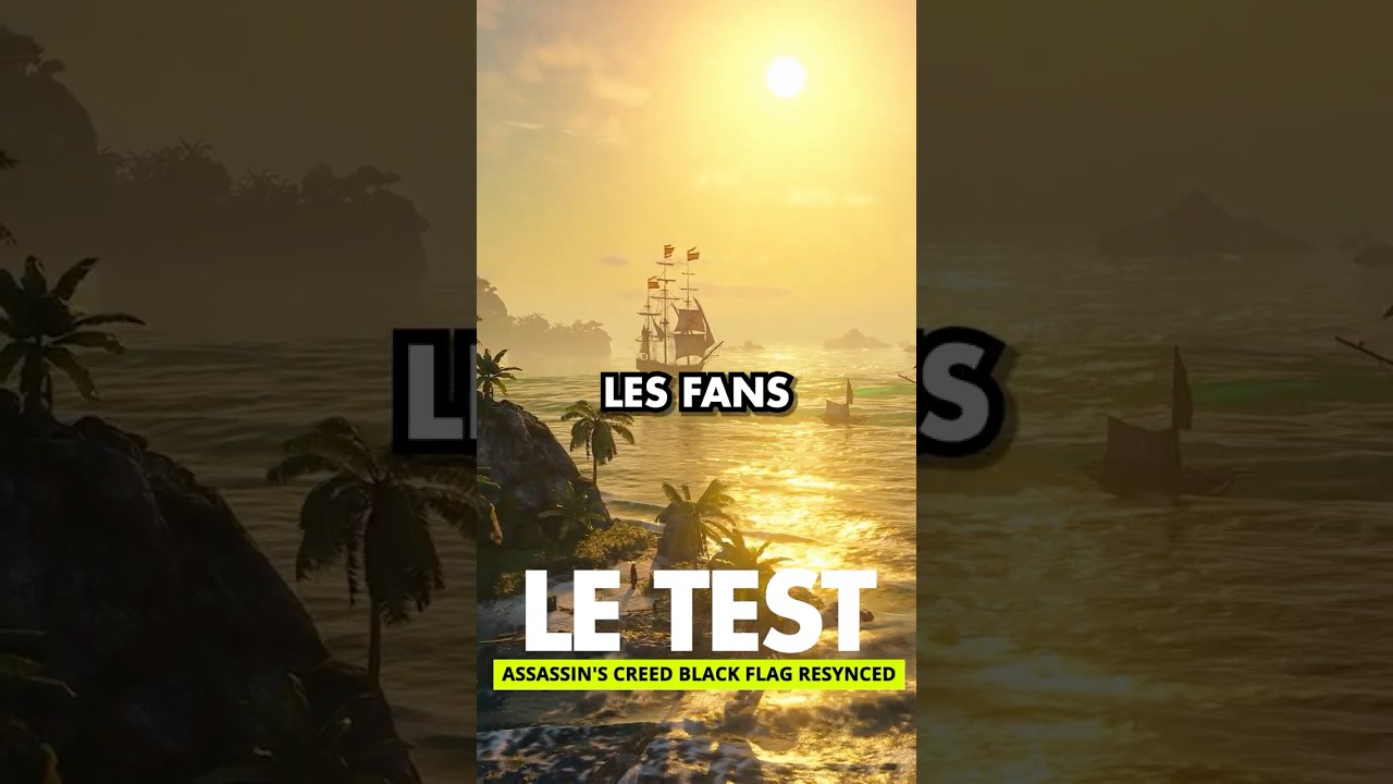 AC BLACK FLAG RESYNCED 🔥Mon TEST après 30h de jeu ! #AssassinsCreed #AssassinsCreedBlackFlag