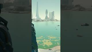 How to build tall outposts in Starfield #outpost #starfield #starfieldgameplay #tutorial