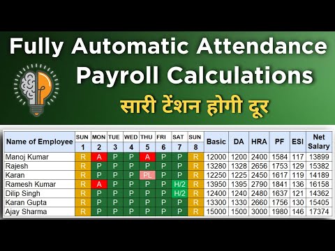 How to Maintain Attendance Register and Payroll with Quick Payroll App for Free