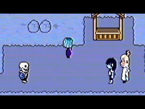 Undertale but Sans Encounters Noelle