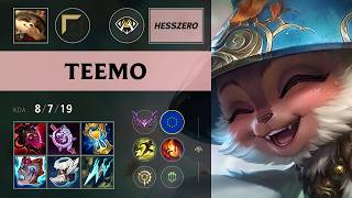(ANO HeSSZero) Teemo Top vs Sett - EUW Master Patch 26.16