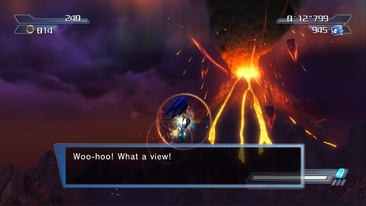 Sonic P-06. Flame Core/no jump/no Ring loss