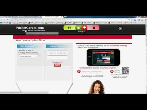 Domino Pizza Online Coupons