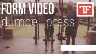 FORM CHECK - How to do a Dumbell Overhead Press