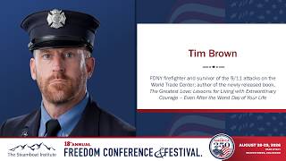 Remembering 9/11 on the 25th Anniversary | Tim Brown
Twenty-five years later, we remember the lives lost and the courage displayed on September 11, 2001.
Tim Brown, an FDNY firefighter and survivor of the 9/11 attacks on the World Trade Center, joined the 2026 Freedom Conference to share his perspective and help commemorate the 25th anniversary of that tragic day.
Watch his full remarks from the America 250 Gala & Dinner in Beaver Creek, Colorado. 🇺🇸
#FreedomConference #SteamboatInstitute #911 #NeverForget #TimBrown #FDNY #America250 Remembering 9/11 on the 25th Anniversary | Tim Brown