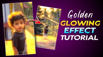 Golden Glow effect | node video editor