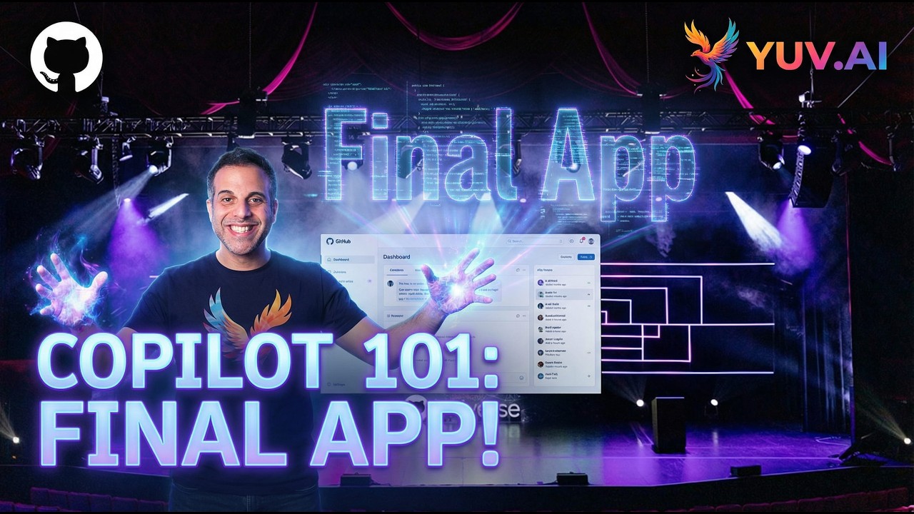Episode 6: GitHub Copilot 101 Final App & Wrap Up - YouTube