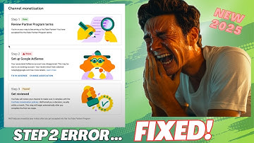 Monetization STEP 2 ERROR - SOLVED! Fix AdSense Errors Fast! LLC? 2025 (English)