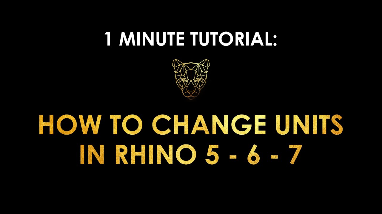 HOW TO CHANGE UNITS IN RHINO 5 6 7 1 Minute Tutorial YouTube how-to-change-units-in-rhino-5-6-7-1-minute-tutorial-youtube