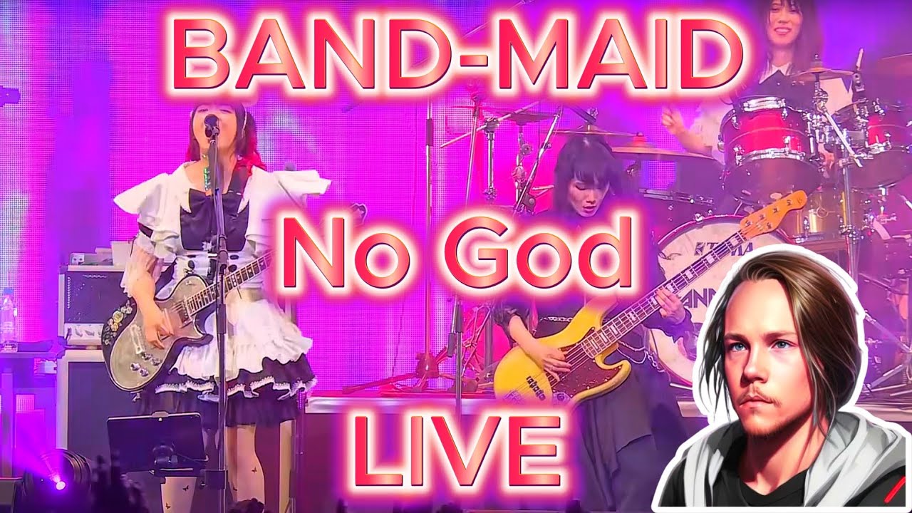 VERY CHAOTIC! BAND-MAID / No God (Vocalist Reacts)
