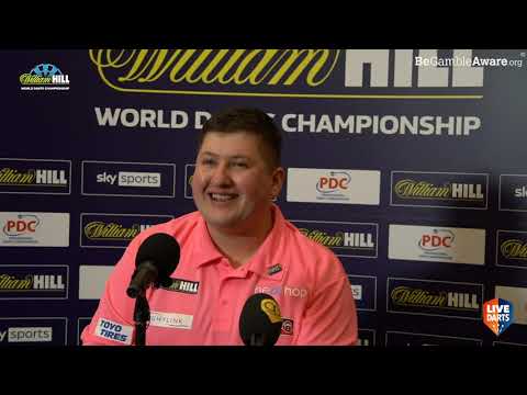 Keegan Brown: "Being a lab assistant, I've not played much darts this year, but it's worth it"