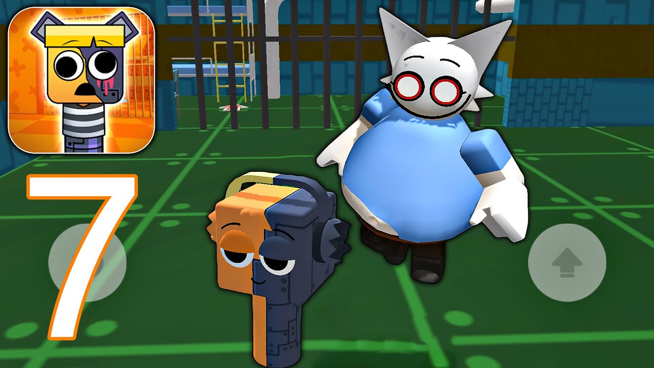 Sprunki Escape Prison Parkour! Obby Master - Gameplay Walkthrough Part 7 (Android, iOS)