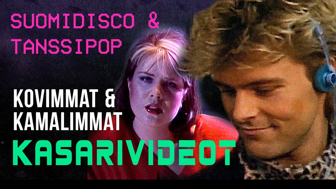 TOP 10 Suomalaiset 80-luvun musavideot (disco & tanssipop)