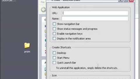 Mozilla Prism and Lightstreamer