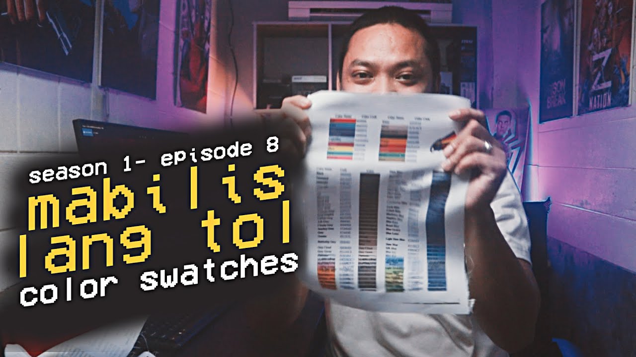 Color Swatches For Sublimation | MABILIS LANG TOL | EPISODE 8
