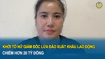 Khởi tố nữ Giám đốc lừa đảo xuất khẩu lao động, chiếm hơn 20 tỷ đồng