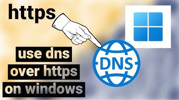 how to use dns over https on windows