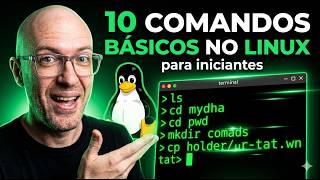 Guia Iniciante: Os 10 Comandos Essenciais do Terminal Linux
