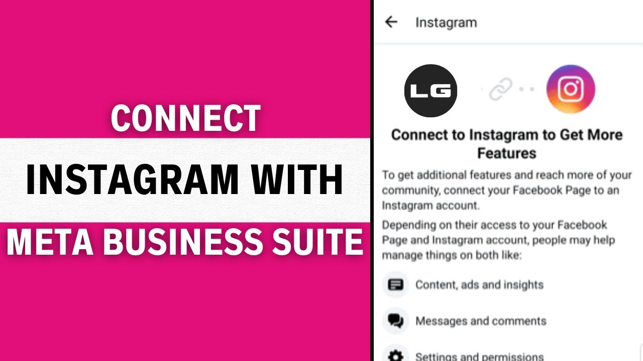 How to Connect Instagram With Meta Business Suite (Very Easy!) - YouTube