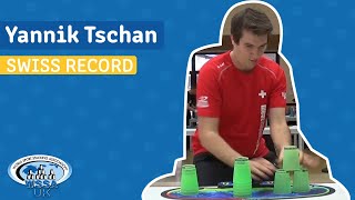 Swiss Sport Stacking Record | YANNIK TSCHAN | 3-6-3 | 2.882