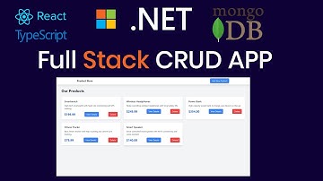 Learn React JS with NET Core 9 Web API & MongoDB   Full Beginner