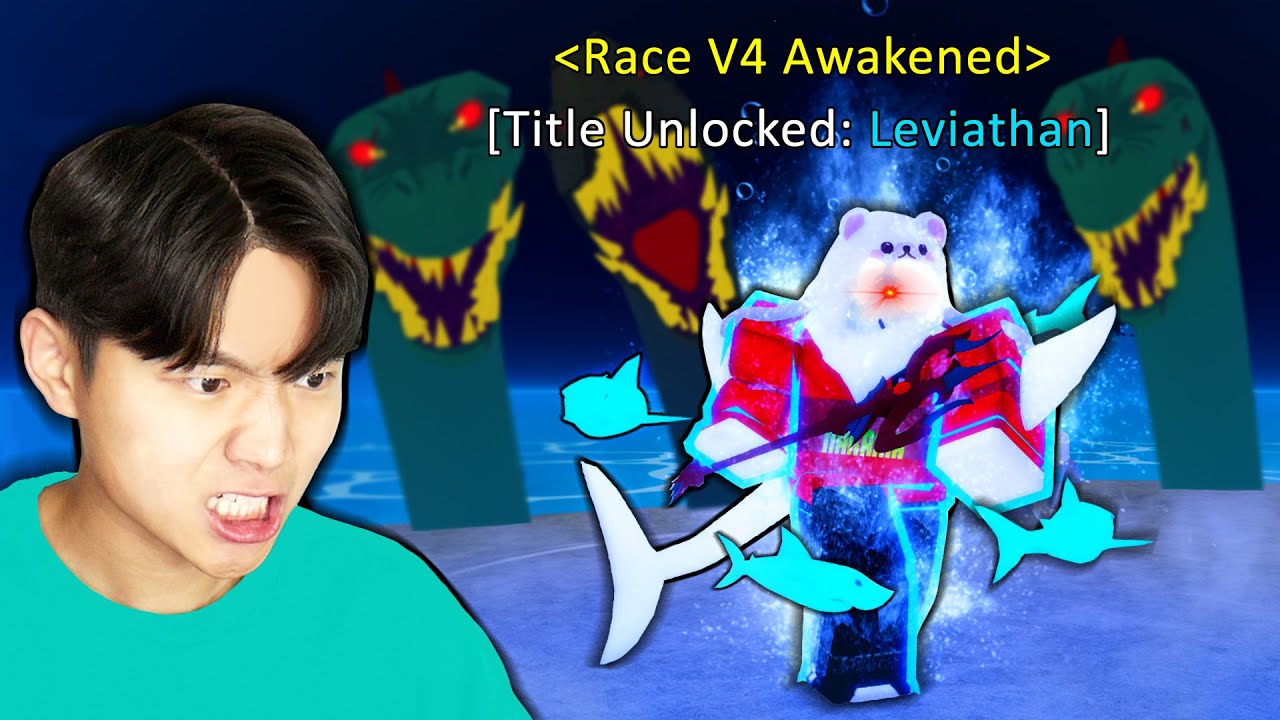 I Unlocked ANGEL RACE V4 Awakening in Blox Fruits 
