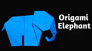 Origami Elephant | How to make a easy paper eliphant