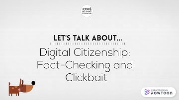 Fact-Checking and Clickbait - Digital Citizenship and Library Skills for Kids