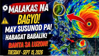Sept 15,2026 Pag - Asa Update| 3 Malakas Na Bagyo Tatawirin Ang Luzonbagyong Queenie Papasok Na