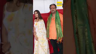 Viswak Sen Father Karate Raju With Actress Shruthy Menon Mana Sainma